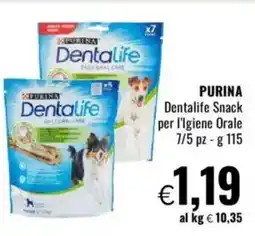 Famila PURINA Dentalife Snack per l'Igiene Orale offerta