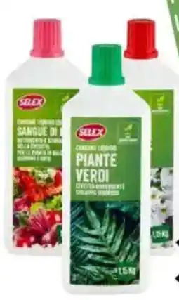 Famila SELEX concimi liquidi assortiti offerta