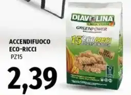 Famila Accendifuoco eco-ricci offerta