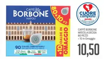 Supermercati Piccolo Caffè borbone miscela decisa offerta