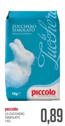 Supermercati Piccolo Piccolo lo zucchero semolato offerta