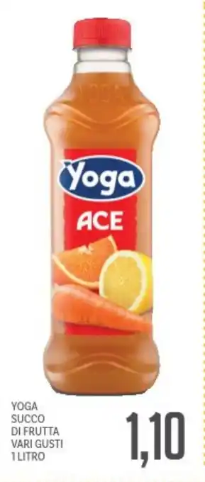 Supermercati Piccolo Yoga succo di frutta vari gusti offerta