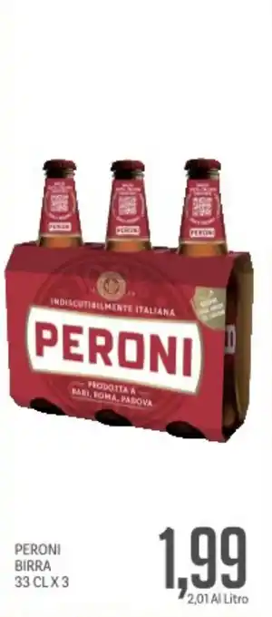 Supermercati Piccolo Peroni birra offerta