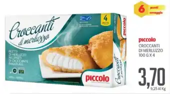 Supermercati Piccolo Piccolo croccanti di merluzzo offerta