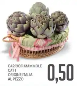 Supermercati Piccolo Carciofi mammole offerta