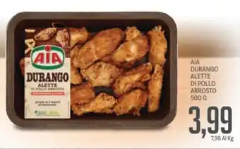 Supermercati Piccolo Aia durango alette di pollo arrosto offerta