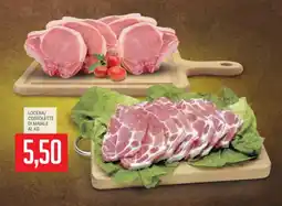 Supermercati Piccolo Locena/ costolette di maiale offerta