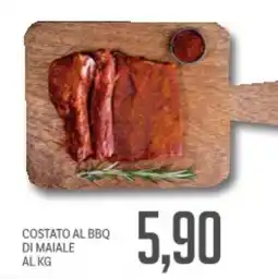 Supermercati Piccolo Costato al bbq di maiale offerta