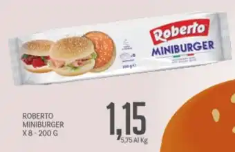 Supermercati Piccolo Roberto miniburger offerta