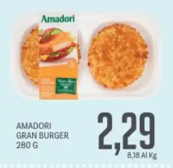 Supermercati Piccolo Amadori gran burger offerta