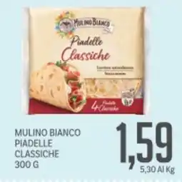 Supermercati Piccolo Mulino bianco piadelle classiche offerta