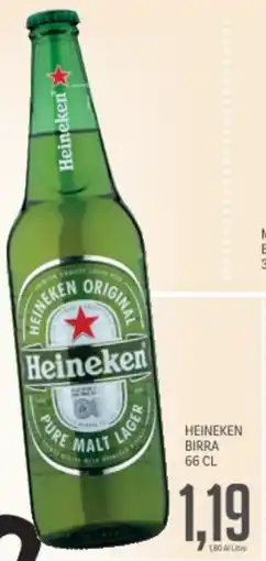 Supermercati Piccolo Heineken birra offerta