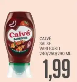 Supermercati Piccolo Calve salse vari gusti offerta