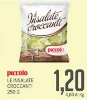 Supermercati Piccolo Piccolo le insalate croccanti offerta