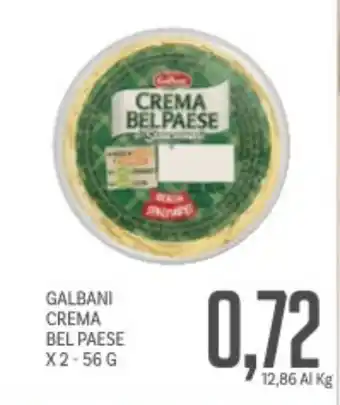 Supermercati Piccolo Galbani crema bel paese offerta