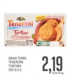 Supermercati Piccolo Gran terre teneroni tortino offerta