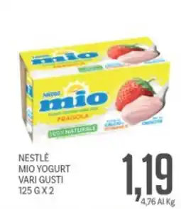 Supermercati Piccolo Nestlé mio yogurt vari gusti offerta