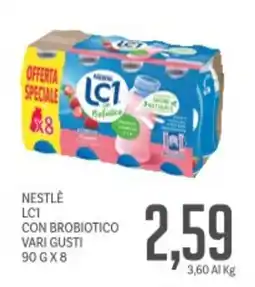 Supermercati Piccolo Nestlé lc1 con brobiotico vari gusti offerta