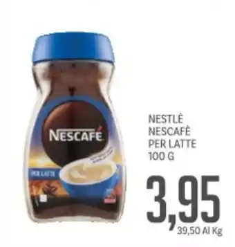 Supermercati Piccolo Nestlé nescafè per latte offerta