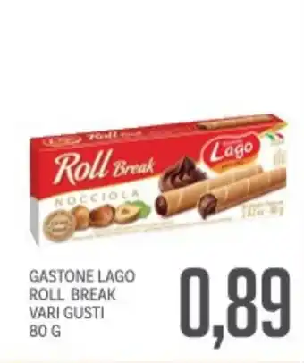 Supermercati Piccolo Gastone lago roll break vari gusti offerta