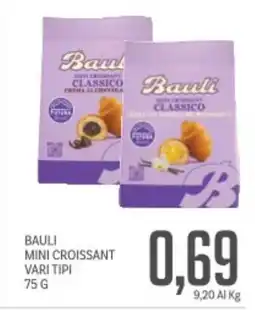 Supermercati Piccolo Bauli mini croissant vari tipi offerta