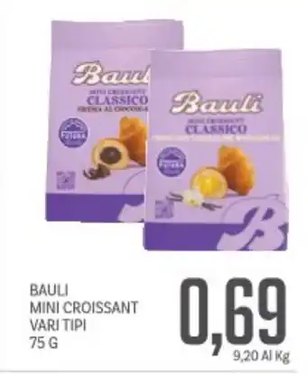 Supermercati Piccolo Bauli mini croissant vari tipi offerta