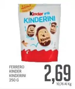 Supermercati Piccolo Ferrero kinder kinderini offerta