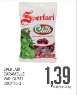 Supermercati Piccolo Sperlari caramelle vari gusti offerta