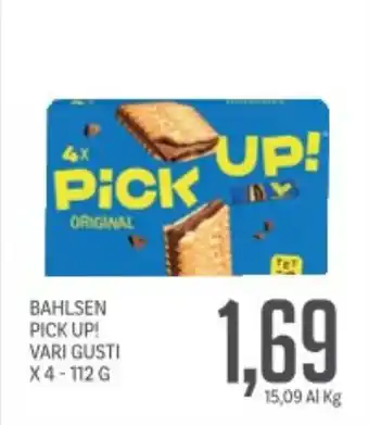 Supermercati Piccolo Bahlsen pick up! vari gusti offerta