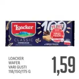 Supermercati Piccolo Loacker wafer vari gusti offerta