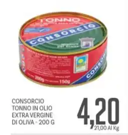 Supermercati Piccolo Consorcio tonno in olio extra vergine di oliva offerta