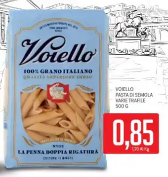 Supermercati Piccolo Voiello pasta di semola varie trafile offerta