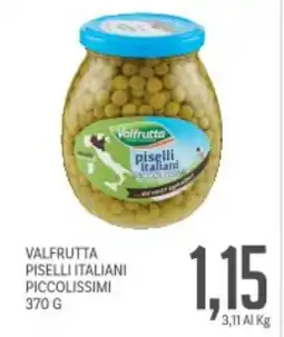 Supermercati Piccolo Valfrutta piselli italiani piccolissimi offerta