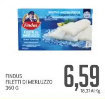 Supermercati Piccolo Findus filetti di merluzzo offerta