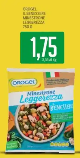 Supermercati Piccolo Orogel il benessere minestrone leggerezza offerta