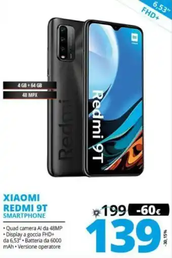 Comet Xiaomi Redmi 9T Smartphone offerta