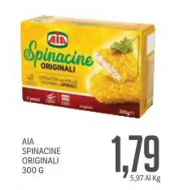 Supermercati Piccolo Aia spinacine originali offerta