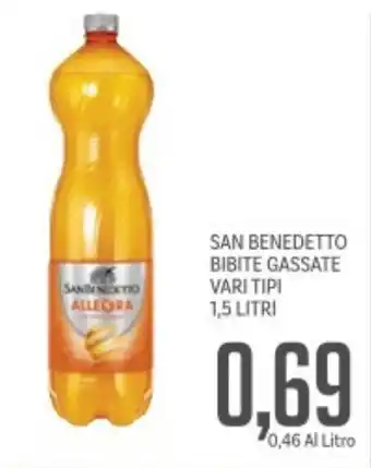 Supermercati Piccolo San benedetto bibite gassate vari tipi offerta