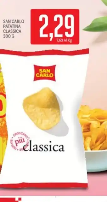 Supermercati Piccolo San carlo patatina classica offerta