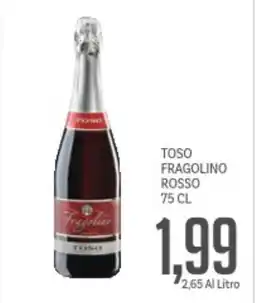 Supermercati Piccolo Toso fragolino rosso offerta