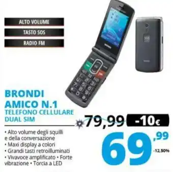 Comet Blondi Amico N.1 Telefono Cellulare Dual Sim offerta