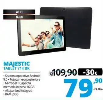 Majestic Tablet 714 BK