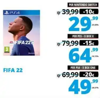 Comet PS4 Fifa 22 offerta