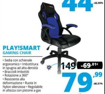 Comet Play!Smart Gaming Chair offerta