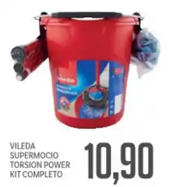 Supermercati Piccolo Vileda supermocio torsion power kit completo offerta