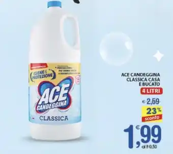 Qui Discount Ace candeggina classica casa e bucato offerta