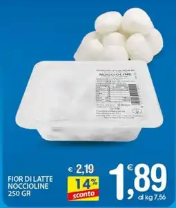 Qui Discount Fior di latte noccioline offerta