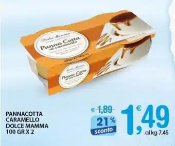 Qui Discount Pannacotta caramello DOLCE MAMMA offerta