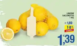 Qui Discount Limoni sacchetto offerta