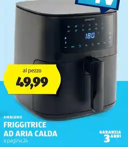 ALDI Ambiano friggitrice ad aria calda offerta